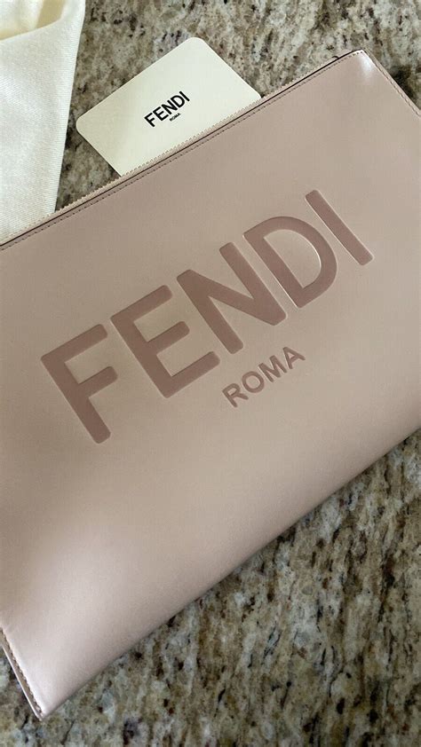 fendi pouch faith|fendi medium pouch.